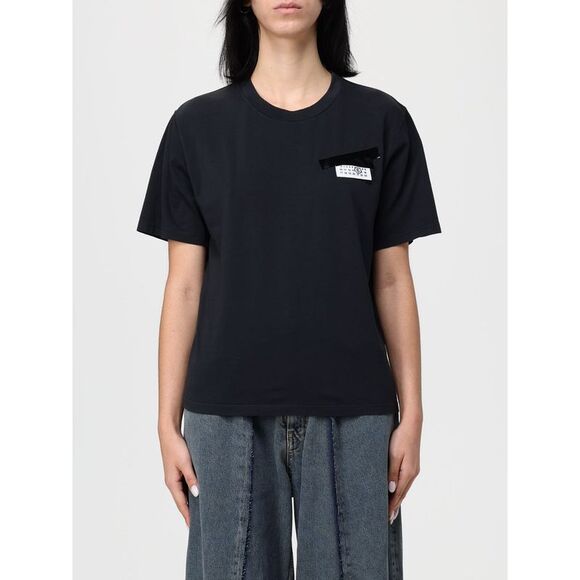 Mm6 Maison Margiela T-Shirt Woman Black